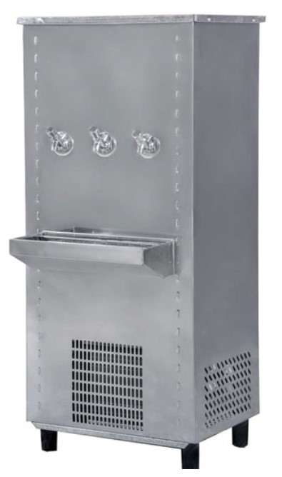 Export Water Cooler DC-45T3 45 USG 3 Tap Stainless Steel